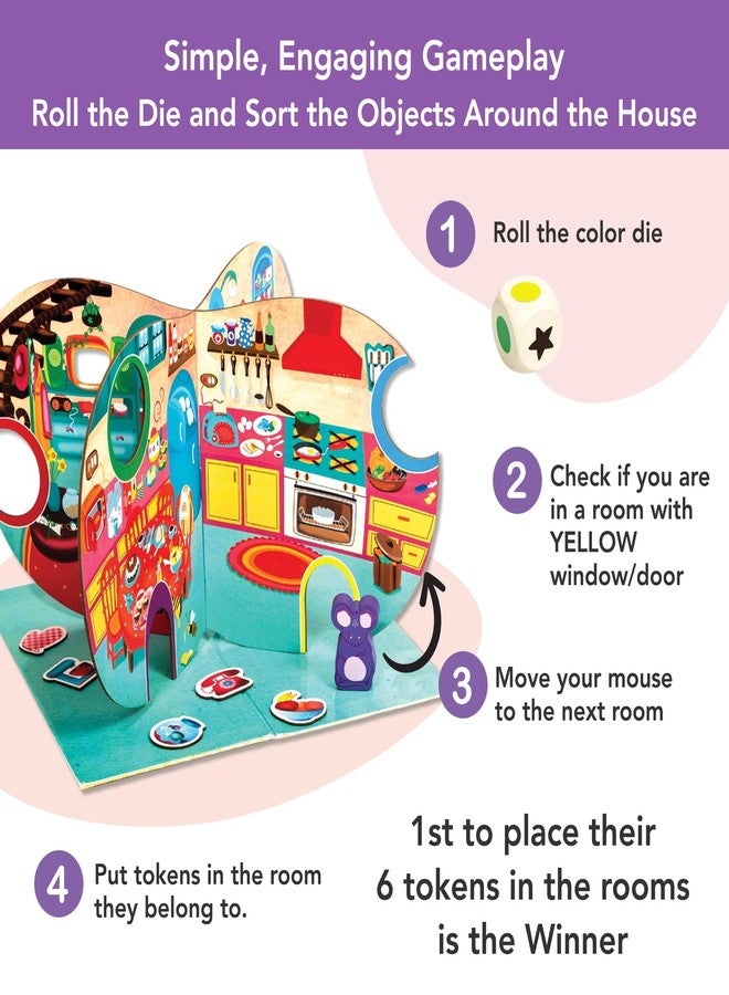 Chalk and Chuckles Tidy Up - Fun Sorting and Categorization Game for Kids Ages 3+ - Image 4